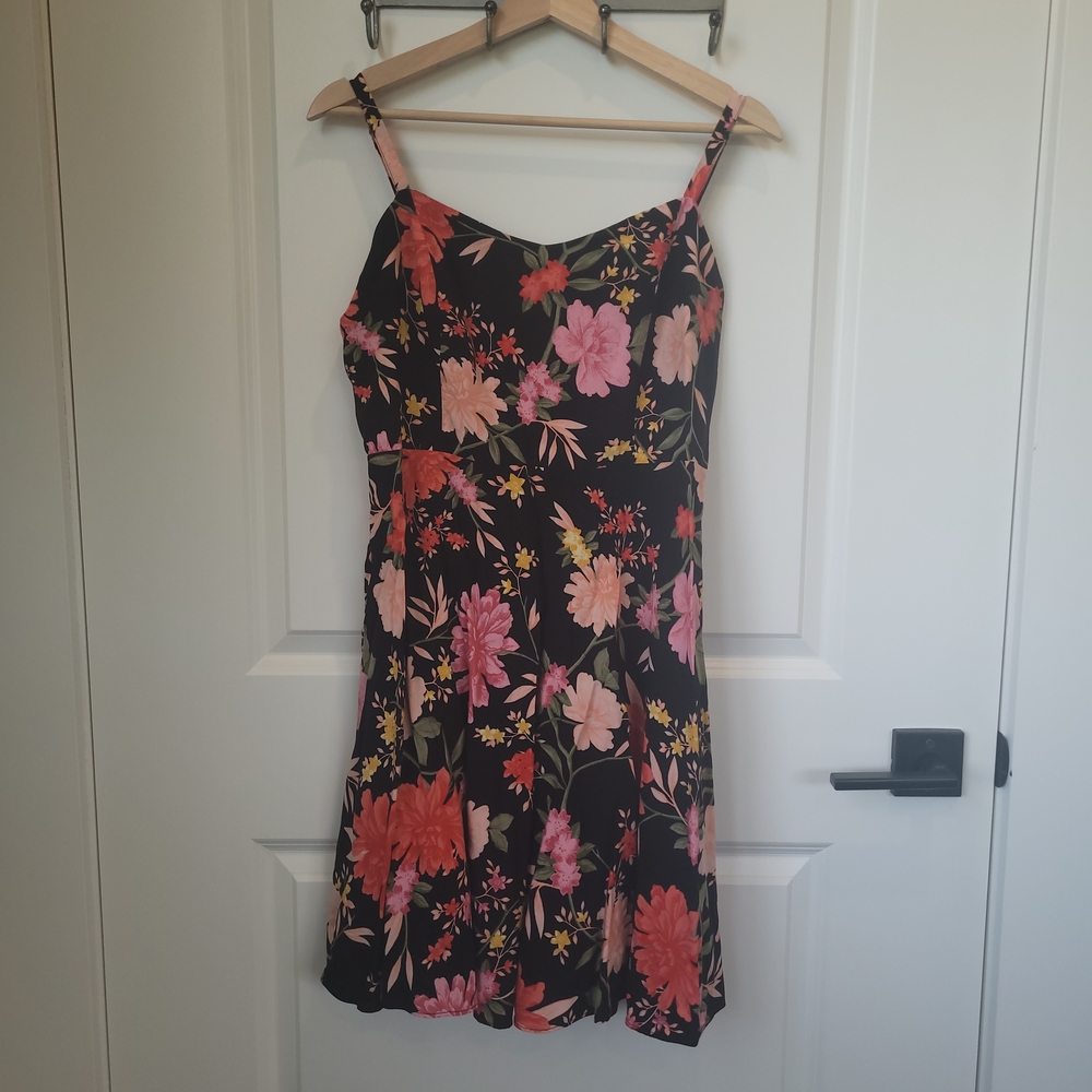 2 For $30 Old Navy Floral Black Dress